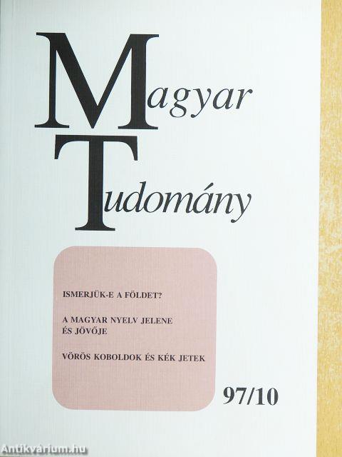 Magyar Tudomány 1997. október