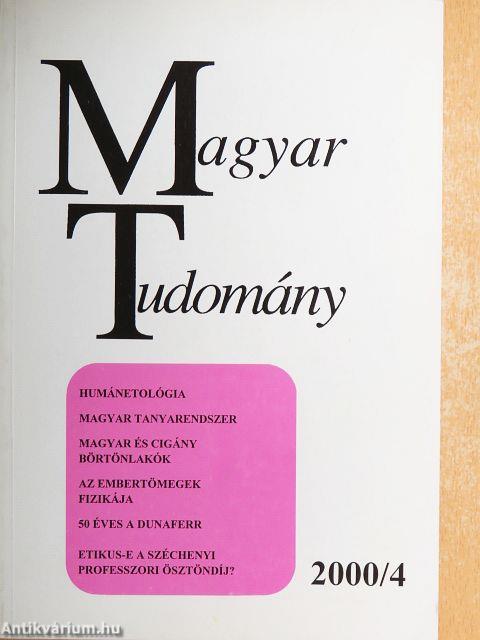 Magyar Tudomány 2000. április