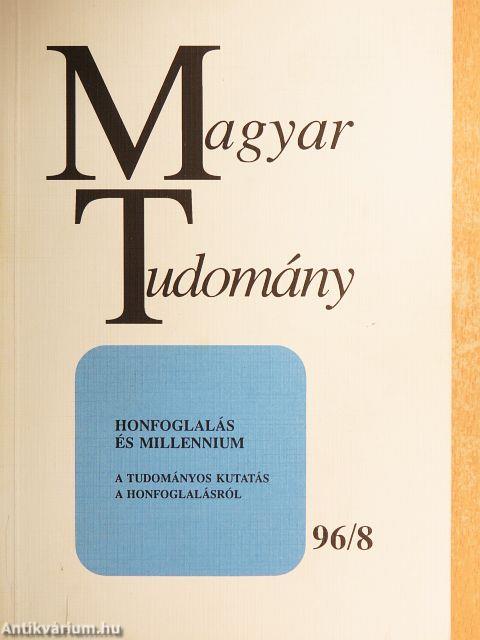 Magyar Tudomány 1996. augusztus