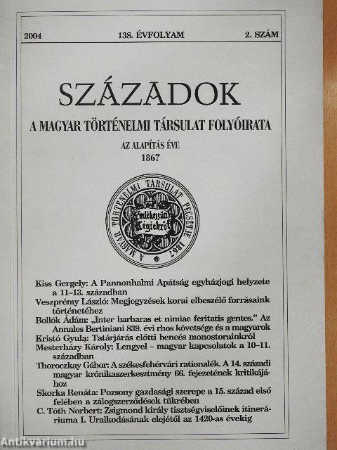 Századok 2004/2.