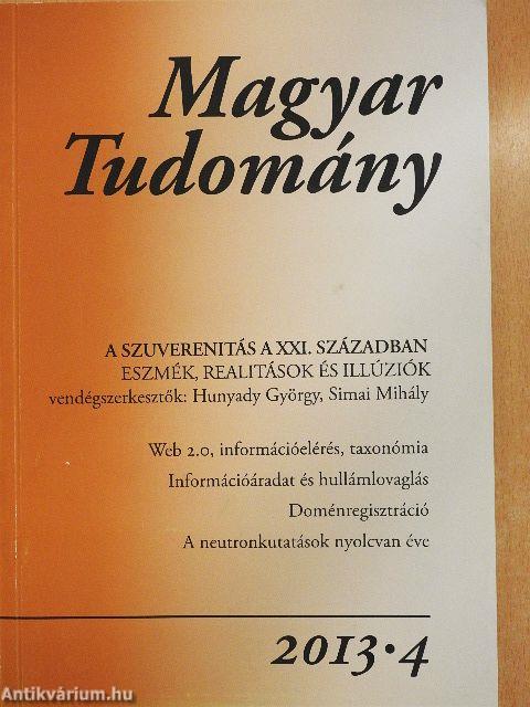 Magyar Tudomány 2013/4.