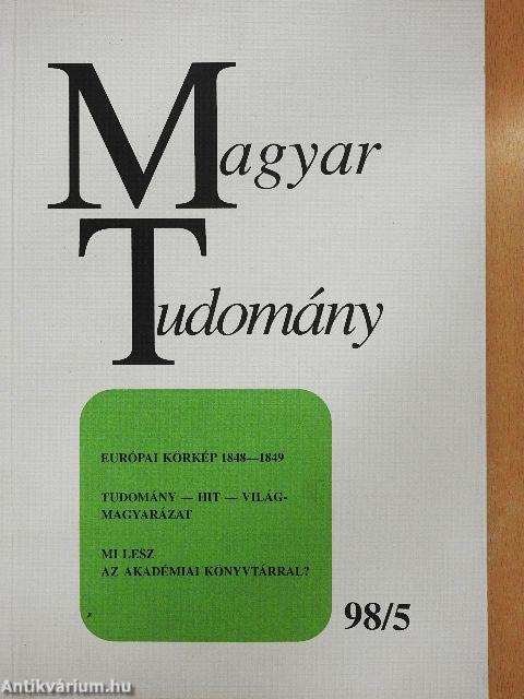 Magyar Tudomány 1998/5.