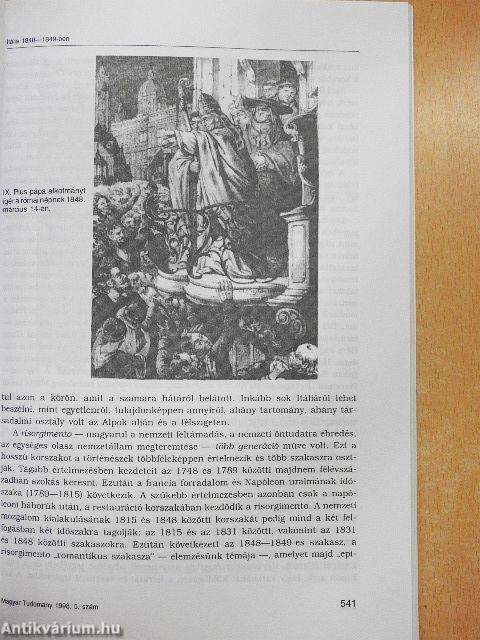 Magyar Tudomány 1998/5.