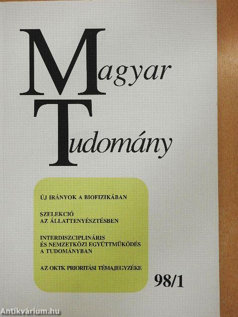 Magyar Tudomány 1998/1.