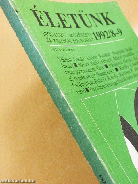 Életünk 1992/8-9.