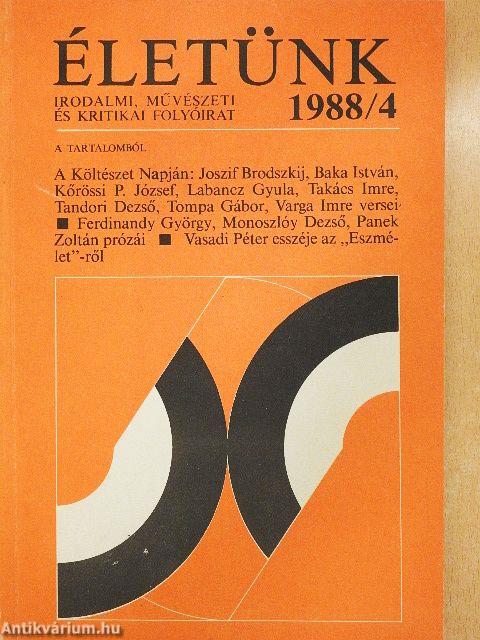 Életünk 1988/4.
