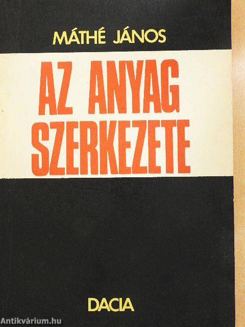 Az anyag szerkezete
