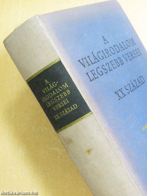 A világirodalom legszebb versei