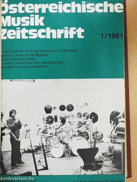 Österreichische Musikzeitschrift 1981