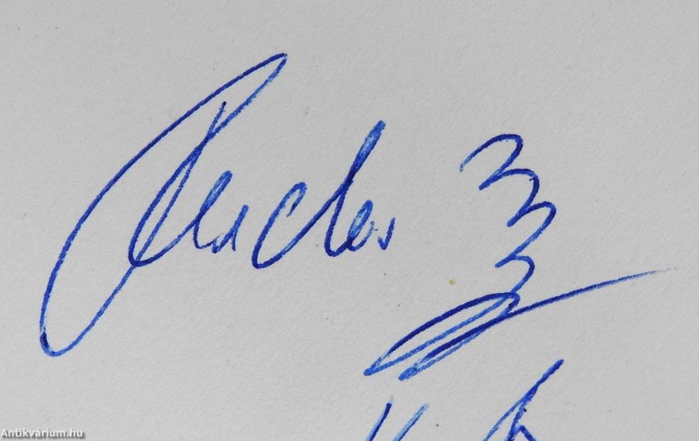 Az utolsó cserkész (kétszeresen dedikált példány)