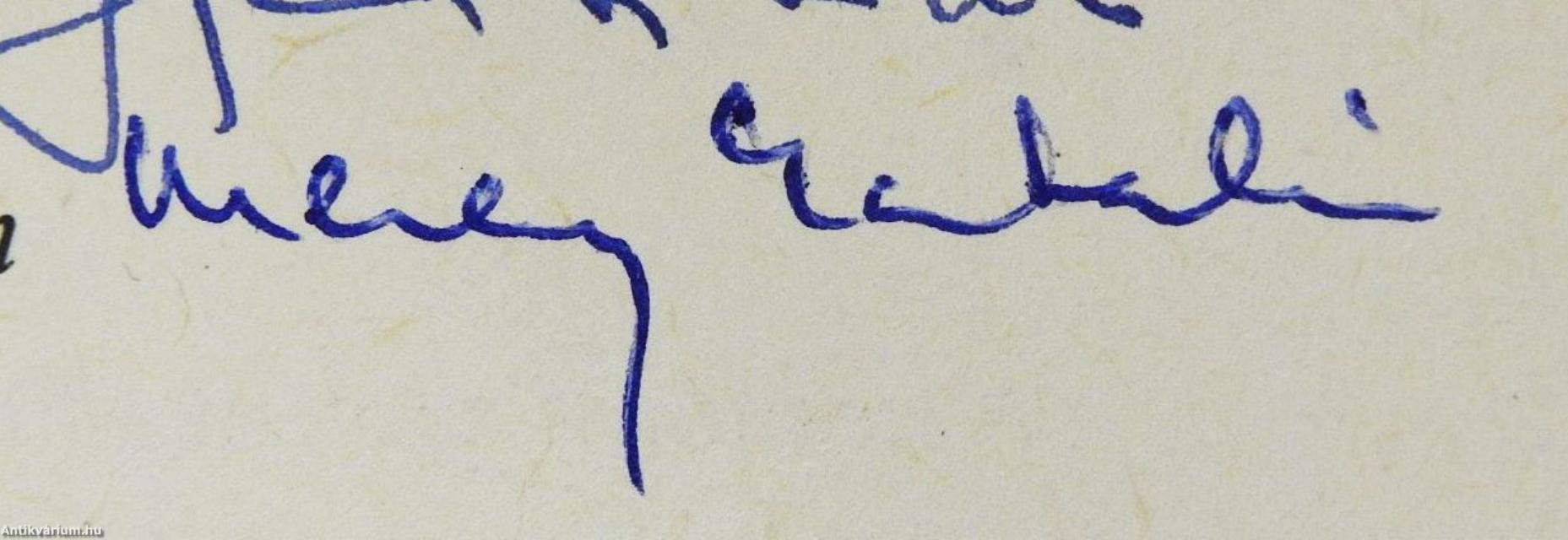 Elérhetetlen föld (dedikált és többszörösen aláírt példány)