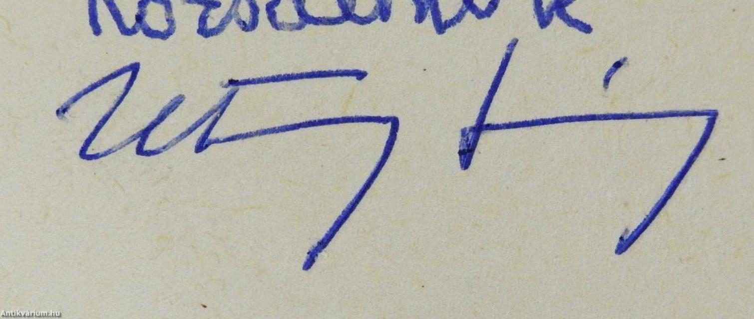 Elérhetetlen föld (dedikált és többszörösen aláírt példány)