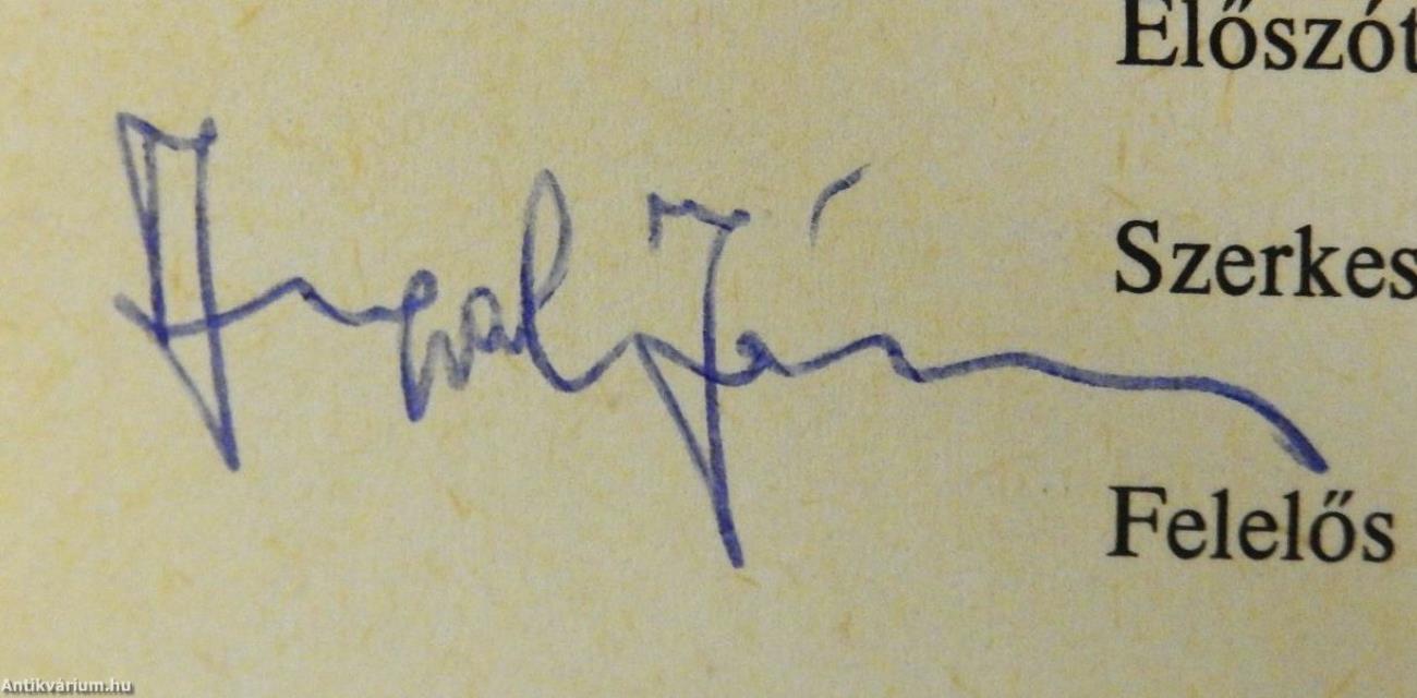 Elérhetetlen föld (dedikált és többszörösen aláírt példány)