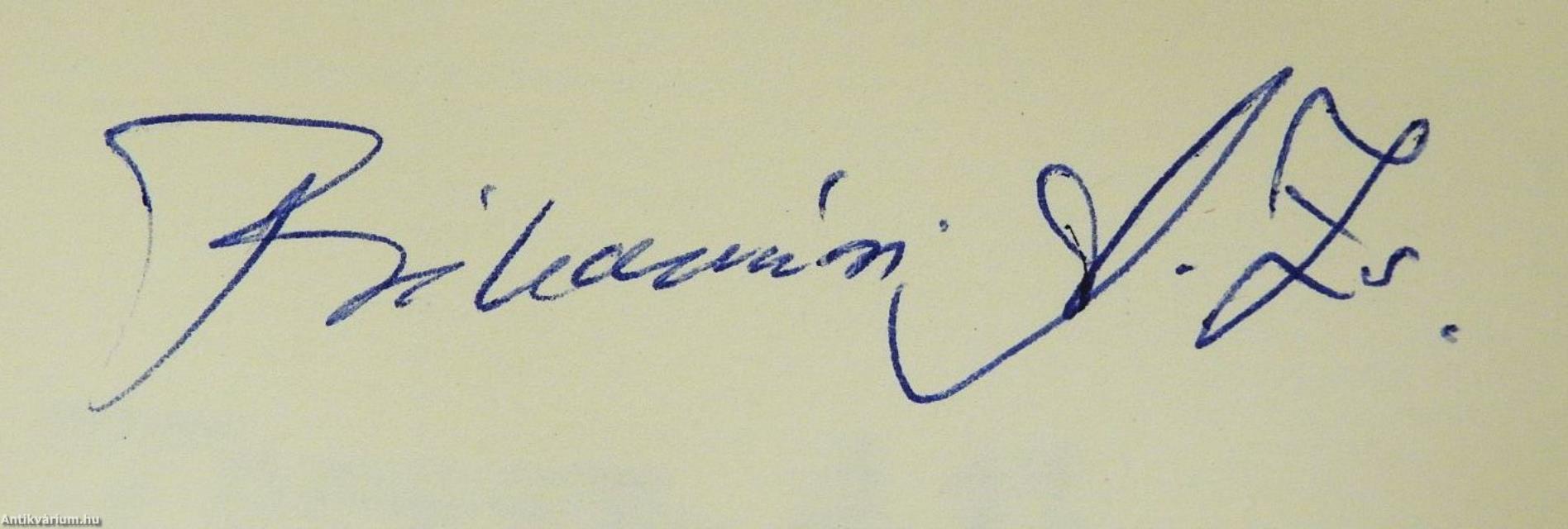 Szólista csillag (dedikált példány)