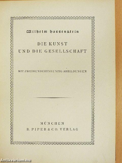 Die Kunst und die Gesellschaft