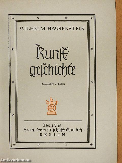 Kunstgeschichte (gótbetűs)