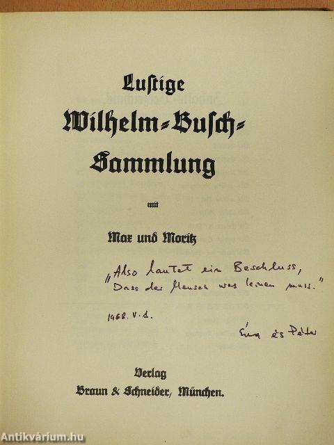 Lustige Wilhelm Busch Sammlung (gótbetűs)