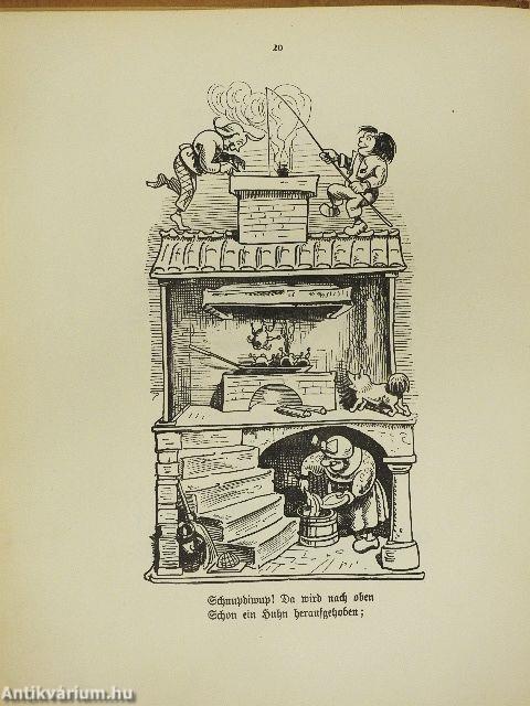 Lustige Wilhelm Busch Sammlung (gótbetűs)