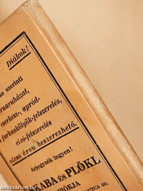 Zászlónk diáknaptára 1940-41.