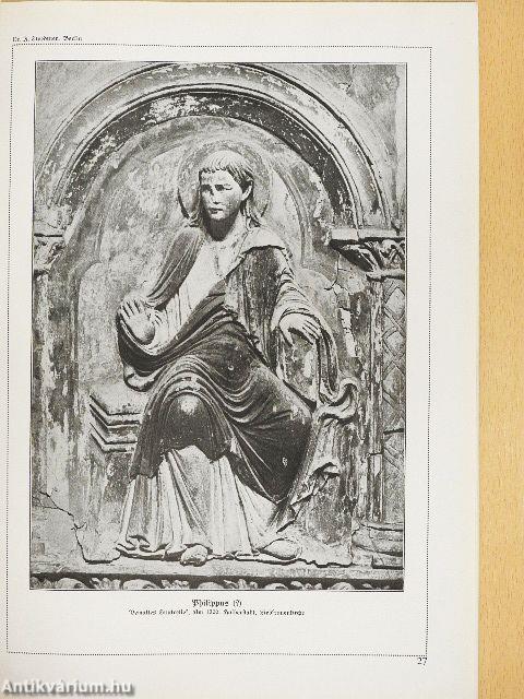 Deutsche Plastik des Mittelalters (gótbetűs)