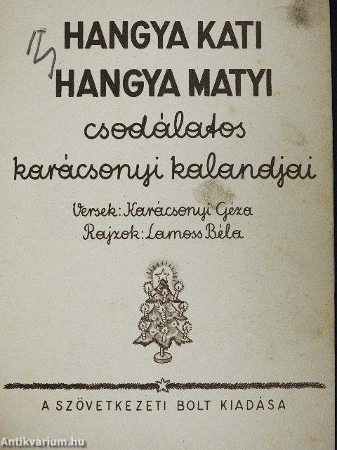 Hangya Kati, Hangya Matyi csodálatos karácsonyi kalandjai