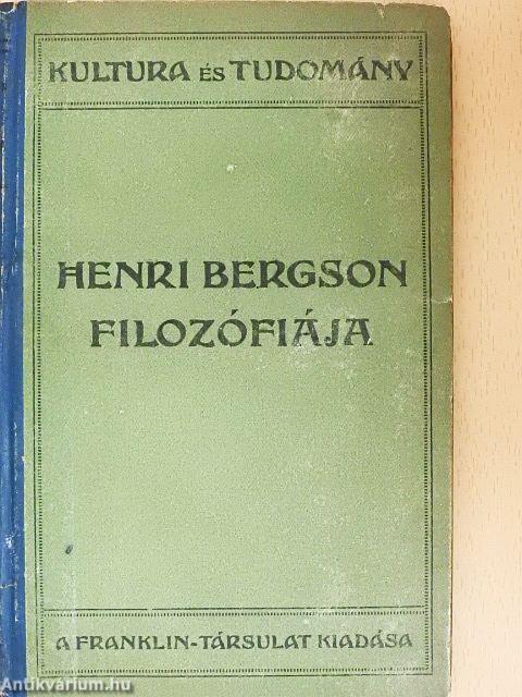 Henri Bergson filozófiája