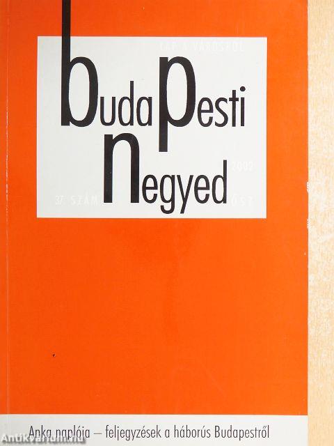 Budapesti Negyed 2002. ősz