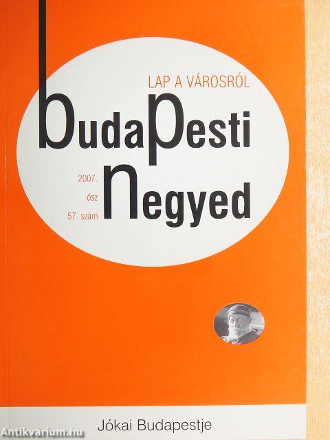Budapesti negyed 2007. ősz