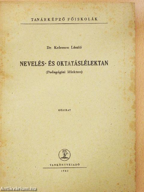 Nevelés- és oktatáslélektan