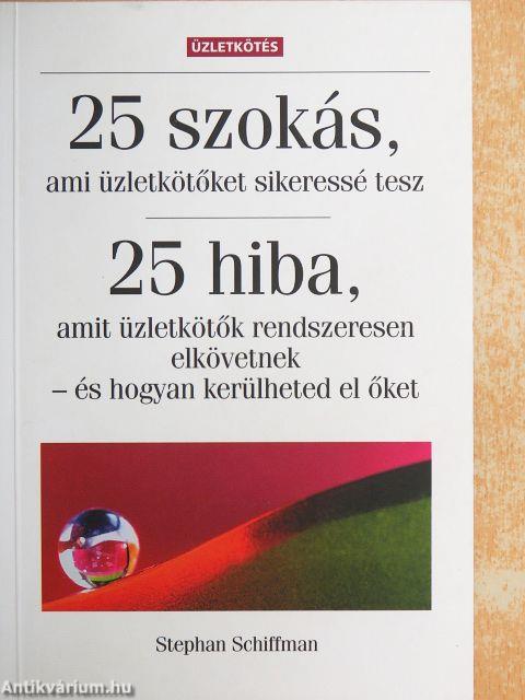 25 szokás, ami üzletkötőket sikeressé tesz