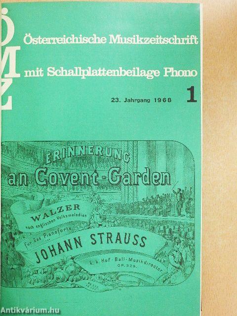 Österreichische Musikzeitschrift 1968