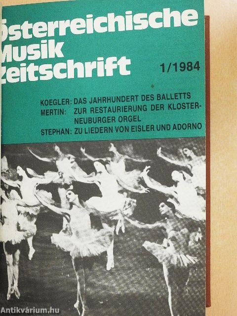 Österreichische Musikzeitschrift 1984