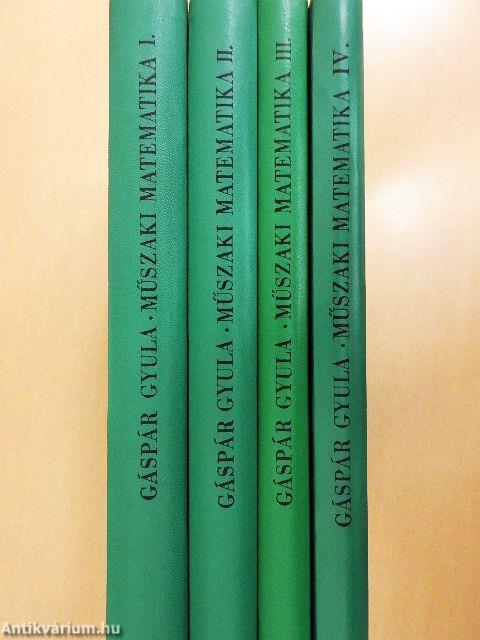 Műszaki matematika I-IV.