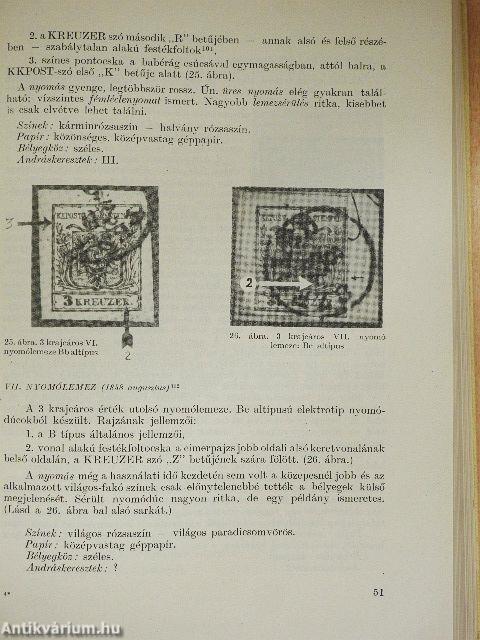 A magyar bélyegek monográfiája I-VI.