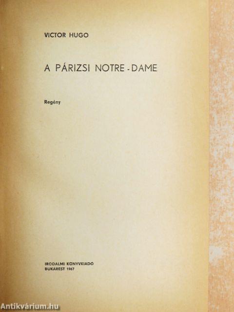A párizsi Notre-Dame