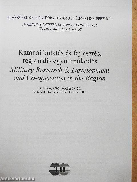Katonai kutatás és fejlesztés, regionális együttműködés