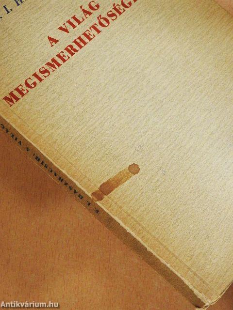 A világ megismerhetőségéről