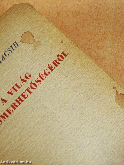 A világ megismerhetőségéről