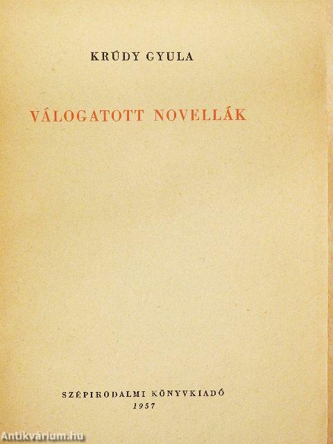 Válogatott novellák