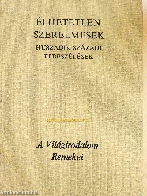 Élhetetlen szerelmesek