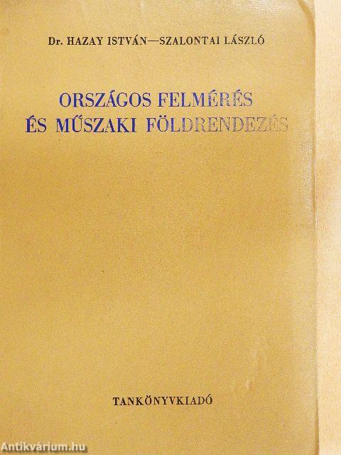 Országos felmérés és műszaki földrendezés