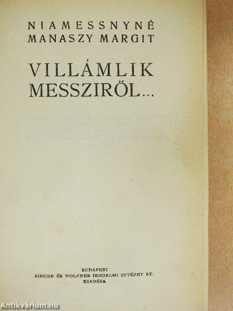 Villámlik messziről...