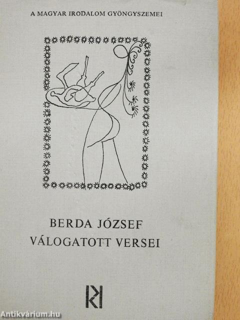 Berda József válogatott versei (dedikált példány)
