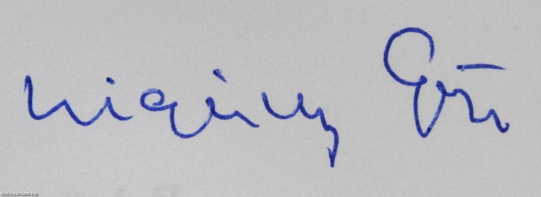 Fél perc nyár (dedikált példány)