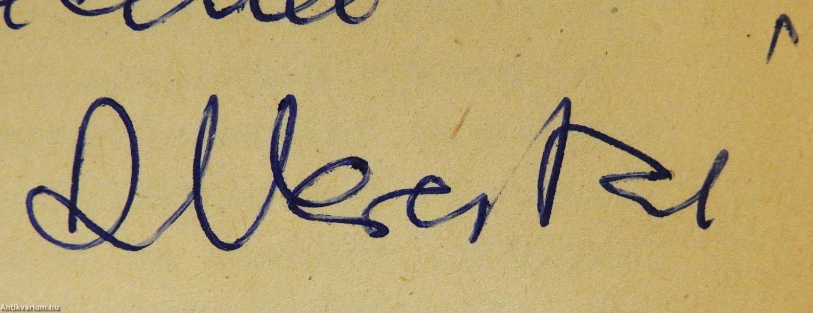 Beszélnünk kell róla (dedikált példány)