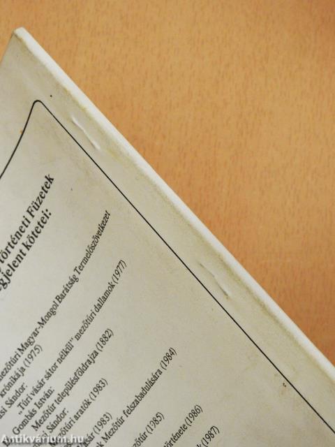 Kun Zsigmond és Mezőtúr (dedikált példány)