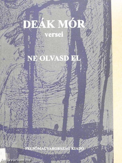 Ne olvasd el