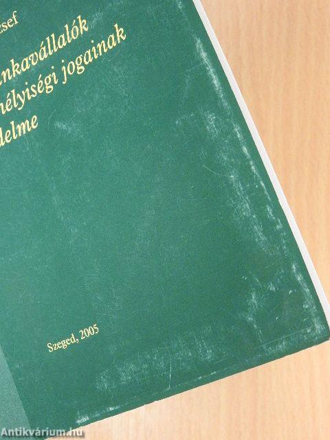 A munkavállalók személyiségi jogainak védelme