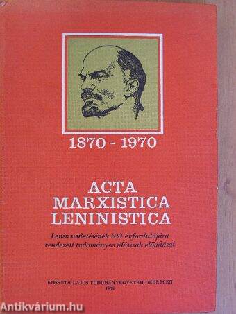 Acta Marxistica Leninistica