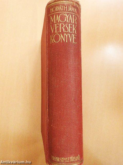 Magyar versek könyve